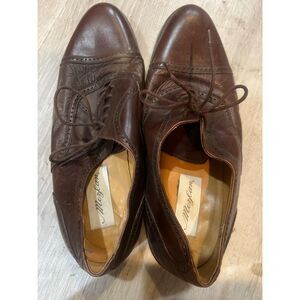 Mezlan VALENCIA 12 Cognac MADE IN SPAIN FLORENCE 11 1/2